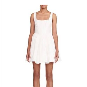 STAUD Landscape Corset Minidress